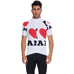 I Love Jam Men s Short Sleeve Cycling Jersey by ilovewhateva