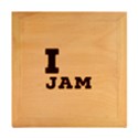 I love jam Wood Photo Frame Cube View2