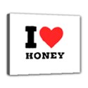 I love honey Deluxe Canvas 20  x 16  (Stretched) View1