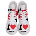 I love honey Women s Hi-Top Skate Sneakers View1