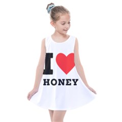 I Love Honey Kids  Summer Dress by ilovewhateva