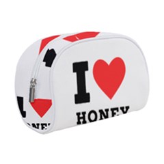 I Love Honey Make Up Case (small) by ilovewhateva