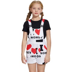 I Love Honey Kids  Short Overalls by ilovewhateva