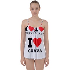 I Love Guava  Babydoll Tankini Set by ilovewhateva