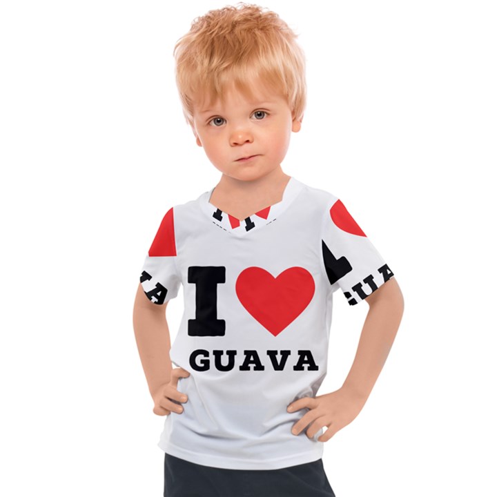 I love guava  Kids  Sports Tee