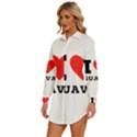 I love guava  Womens Long Sleeve Shirt Dress View2