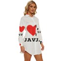 I love guava  Womens Long Sleeve Shirt Dress View3