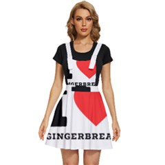 I Love Gingerbread Apron Dress by ilovewhateva