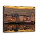 Old Port Of Maasslui Netherlands Canvas 14  x 11  (Stretched) View1