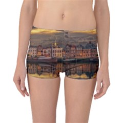 Old Port Of Maasslui Netherlands Boyleg Bikini Bottoms by 99art