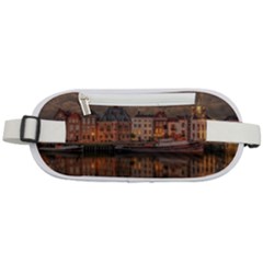 Old Port Of Maasslui Netherlands Rounded Waist Pouch by 99art