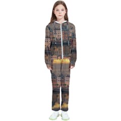 Old Port Of Maasslui Netherlands Kids  Tracksuit by 99art