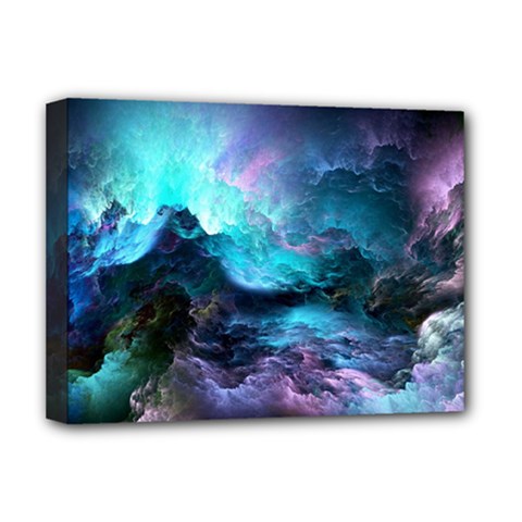 Abstract Graphics Nebula Psychedelic Space Deluxe Canvas 16  x 12  (Stretched) 