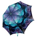 Abstract Graphics Nebula Psychedelic Space Hook Handle Umbrellas (Large) View2