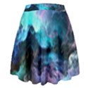 Abstract Graphics Nebula Psychedelic Space High Waist Skirt View2