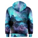 Abstract Graphics Nebula Psychedelic Space Men s Overhead Hoodie View2