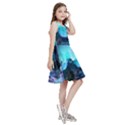 Abstract Graphics Nebula Psychedelic Space Kids  Skater Dress View3