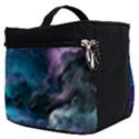 Abstract Graphics Nebula Psychedelic Space Make Up Travel Bag (Small) View2