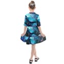 Abstract Graphics Nebula Psychedelic Space Kids  All Frills Chiffon Dress View2