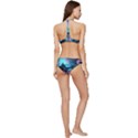 Abstract Graphics Nebula Psychedelic Space Banded Triangle Bikini Set View4