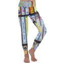 Cassette Tape Music Vintage 1980s 70s Kids  Lightweight Velour Classic Yoga Leggings View1