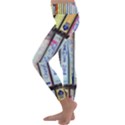 Cassette Tape Music Vintage 1980s 70s Kids  Lightweight Velour Classic Yoga Leggings View2