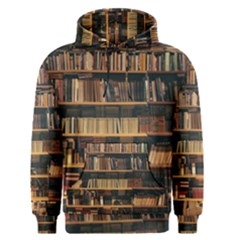 Books On Bookshelf Assorted Color Book Lot In Bookcase Library Men s Core Hoodie