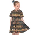 Books On Bookshelf Assorted Color Book Lot In Bookcase Library Kids  Sailor Dress View1