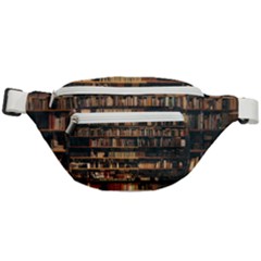 Books On Bookshelf Assorted Color Book Lot In Bookcase Library Fanny Pack