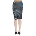 Architectural Design Abstract 3d Neon Glow Industry Midi Wrap Pencil Skirt View2