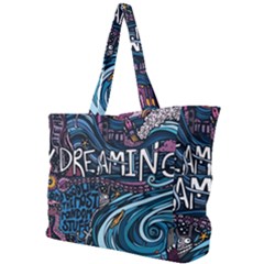 Graffiti Art Psychedelic Art Graphic Design Modern Art Simple Shoulder Bag by 99art