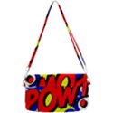 Pow Comic Comic Book Fight Removable Strap Clutch Bag View2