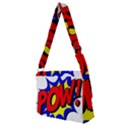 Pow Comic Comic Book Fight Full Print Messenger Bag (M) View2