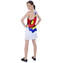 Pow Comic Comic Book Fight Racer Back Mesh Tank Top View2