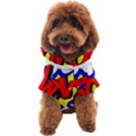 Pow Comic Comic Book Fight Dog Coat View1