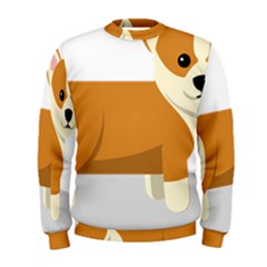 Corgi Dog Puppy Men s Sweatshirt by 99art