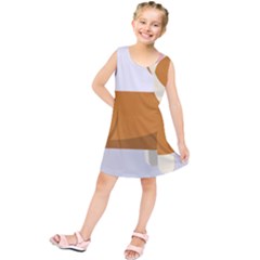 Corgi Dog Puppy Kids  Tunic Dress by 99art