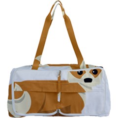 Corgi Dog Puppy Multi Function Bag by 99art