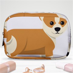 Corgi Dog Puppy Make Up Pouch (small) by 99art