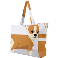 Corgi Dog Puppy Simple Shoulder Bag