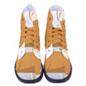 Corgi Dog Puppy High-Top Canvas Sneakers View1