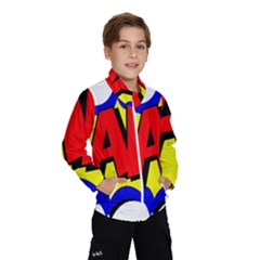 Zap Comic Book Fight Kids  Windbreaker