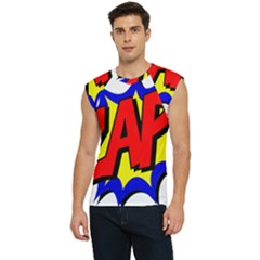 Zap Comic Book Fight Men s Raglan Cap Sleeve Tee by 99art