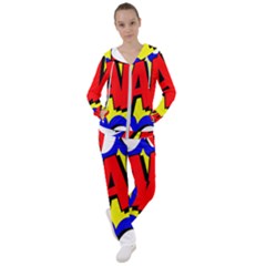 Zap Comic Book Fight Women s Tracksuit by 99art