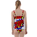 Zap Comic Book Fight Twist Front Tankini Set View2