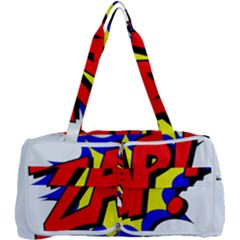 Zap Comic Book Fight Multi Function Bag by 99art