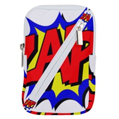 Zap Comic Book Fight Belt Pouch Bag (large) by 99art