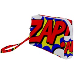 Zap Comic Book Fight Wristlet Pouch Bag (small) by 99art