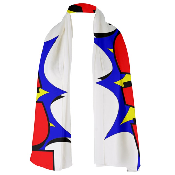 Zap Comic Book Fight Lightweight Scarf 