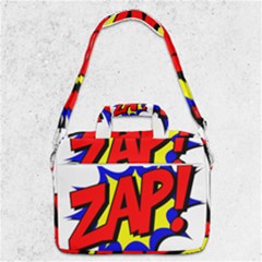 Zap Comic Book Fight Macbook Pro 13  Shoulder Laptop Bag  by 99art